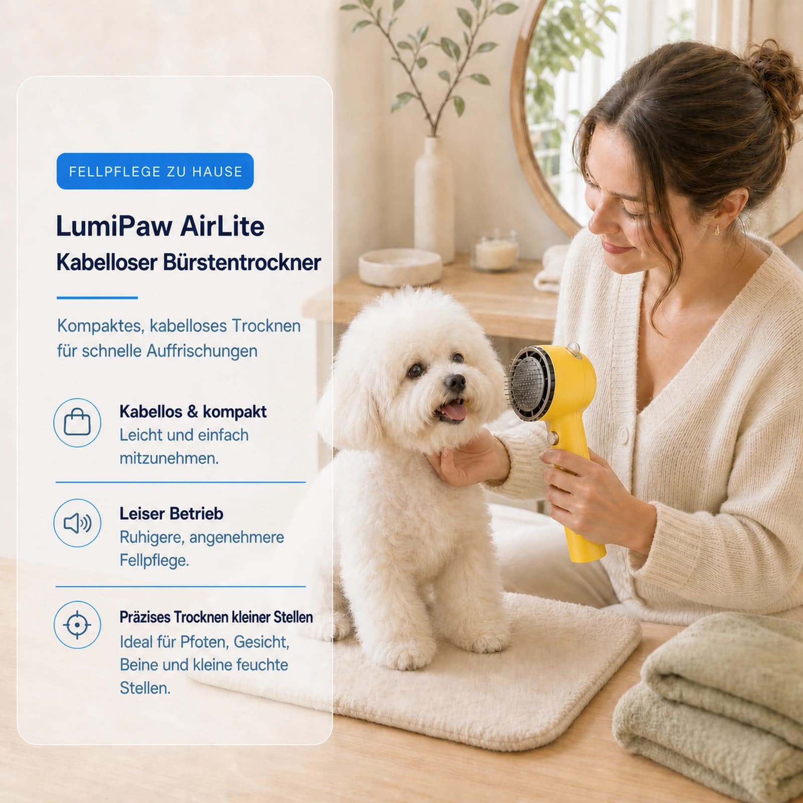 AirLite Cordless Brush Dryer - Image 2