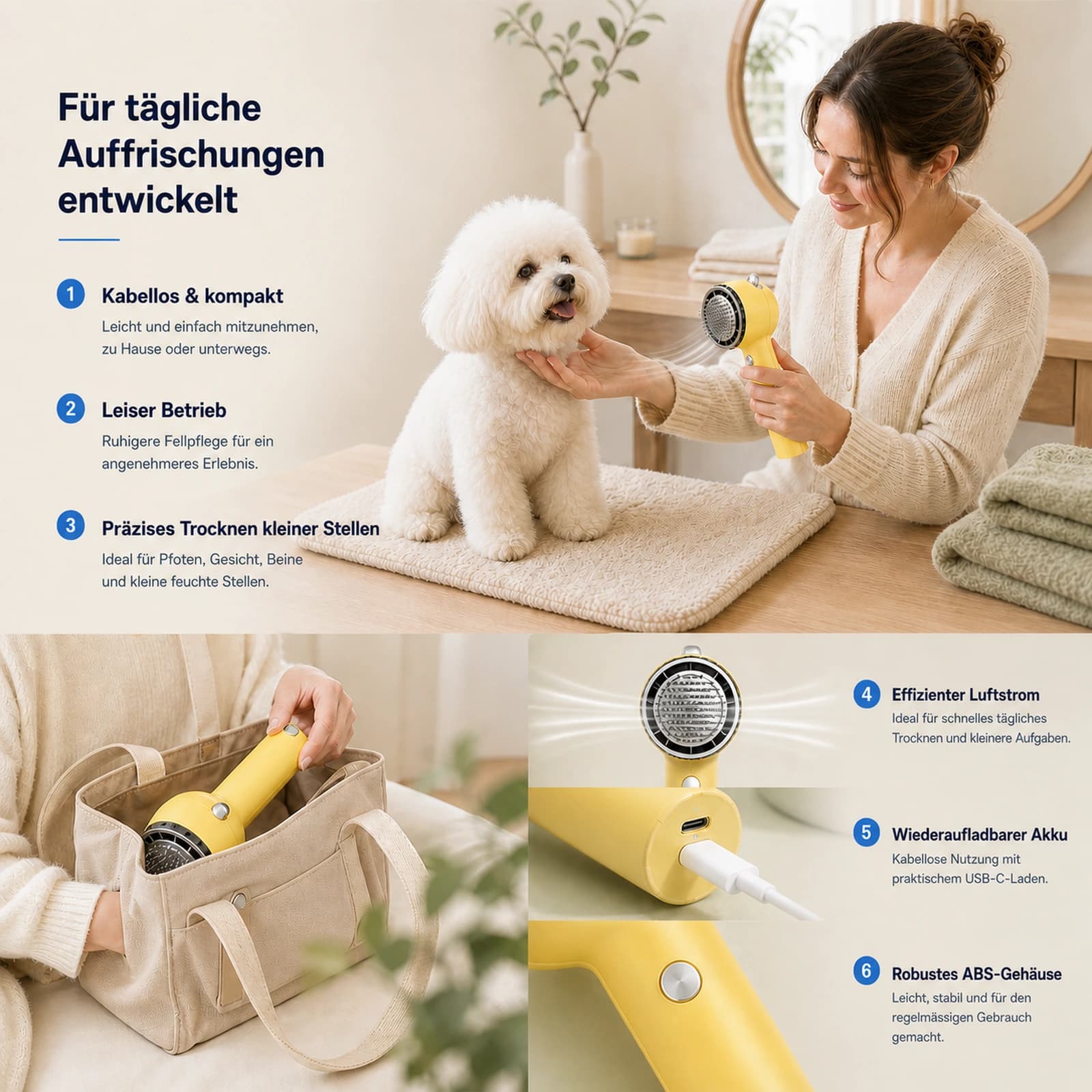 AirLite Cordless Brush Dryer - Image 6