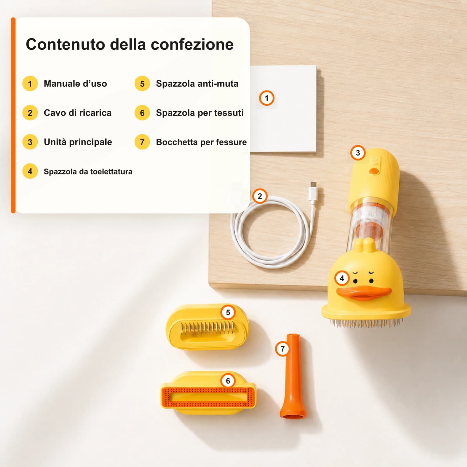 Aspiratore cordless multifunzione per la toelettatura FurEase - Image 4
