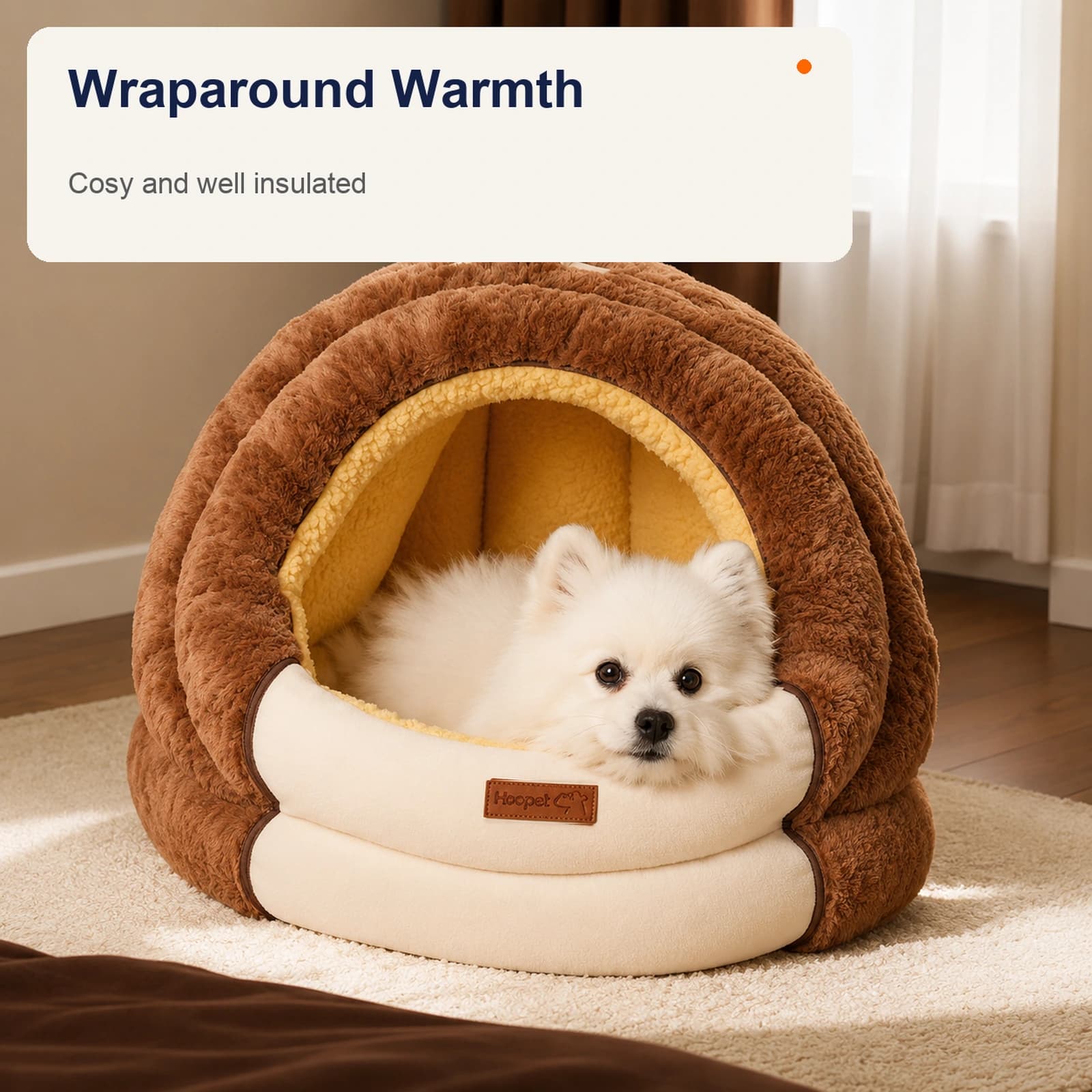 Plush Haven Semi-Enclosed Nest - Image 2