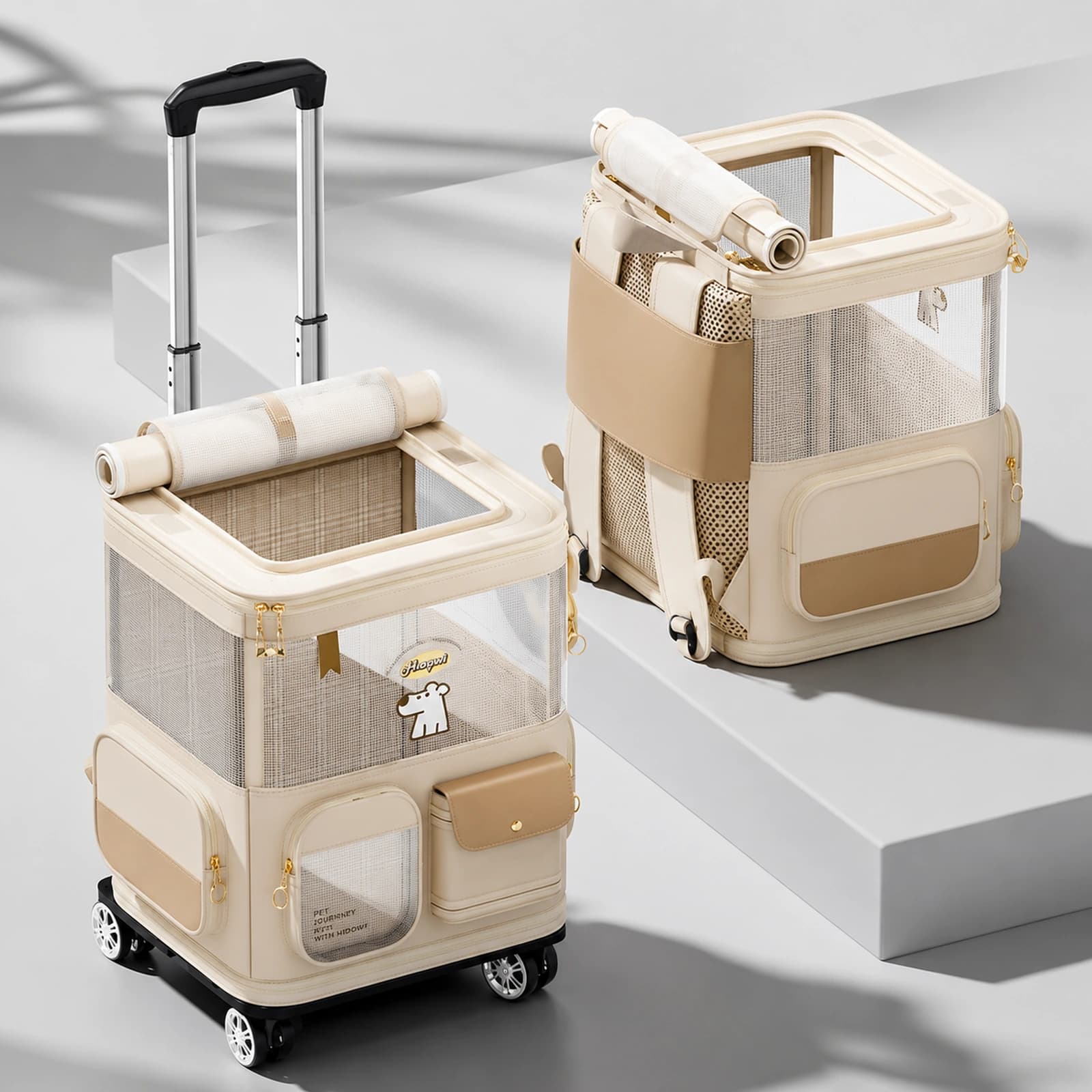 Teddy Trolley Travel Carrier - Image 1