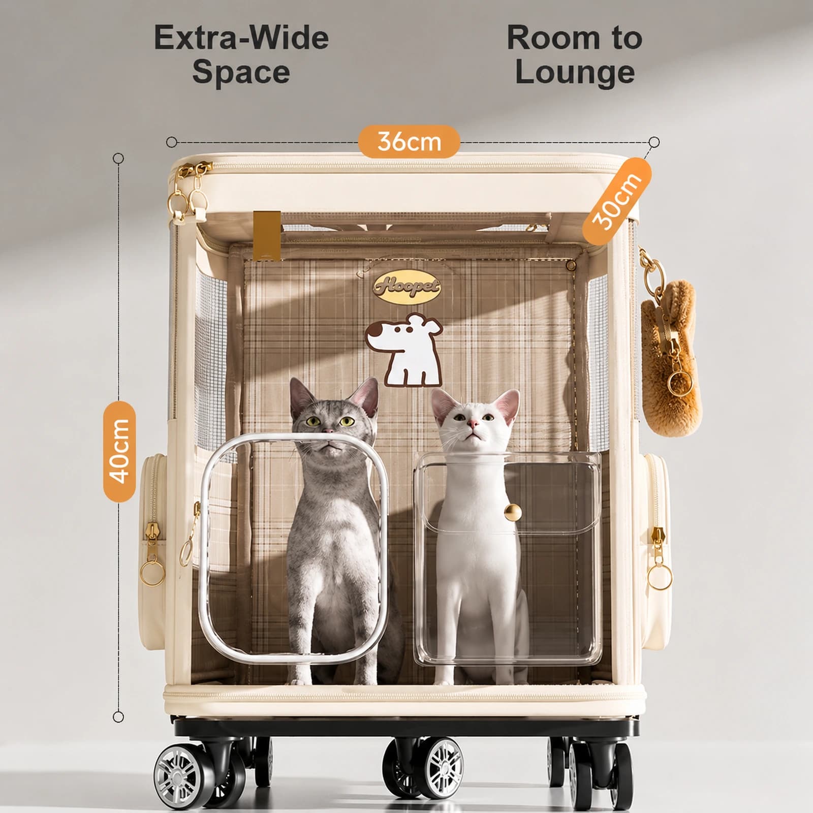 Teddy Trolley Travel Carrier - Image 2