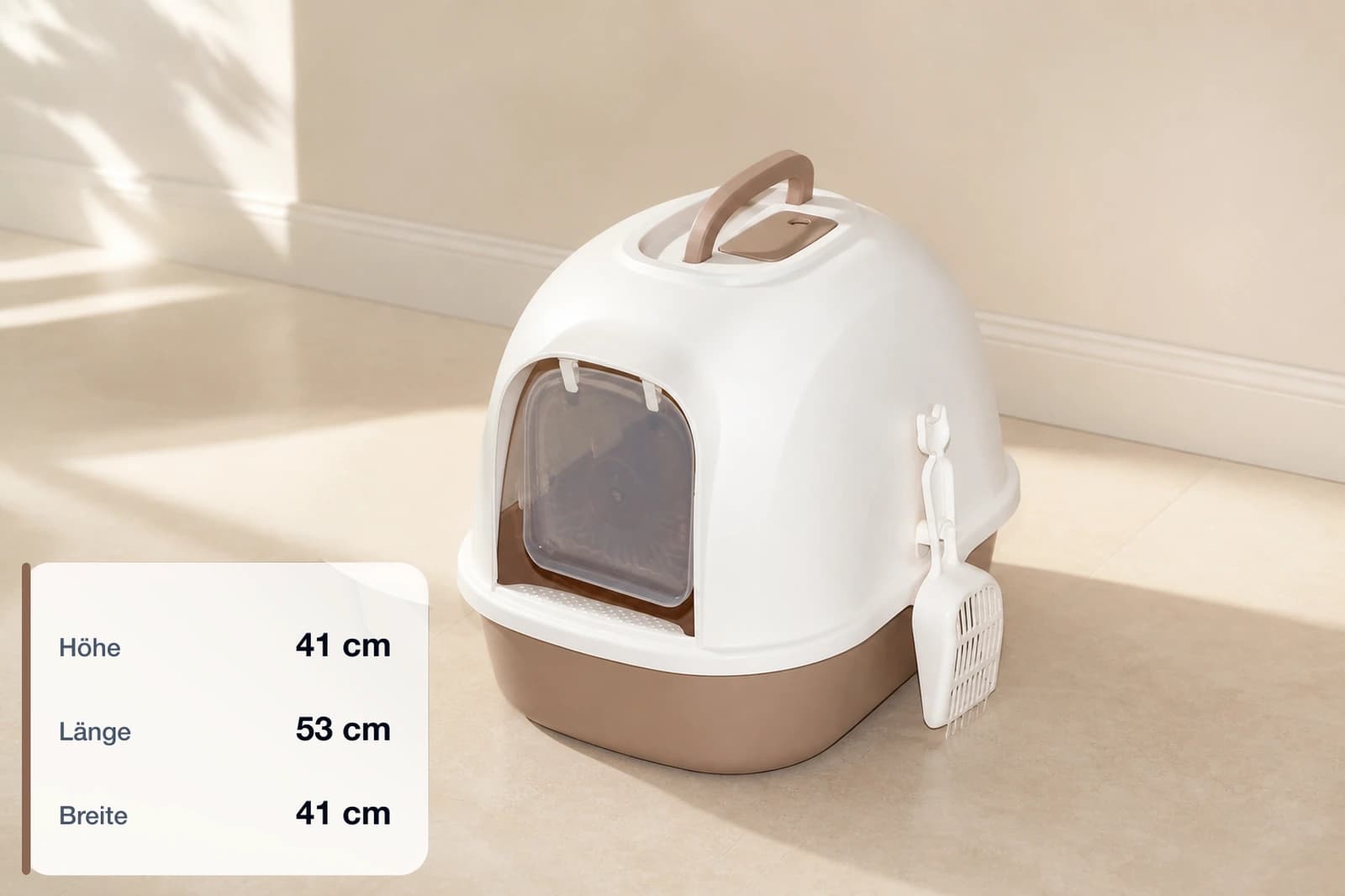 PureDome Toilette coperta per gatti con o senza cassetto - Image 1