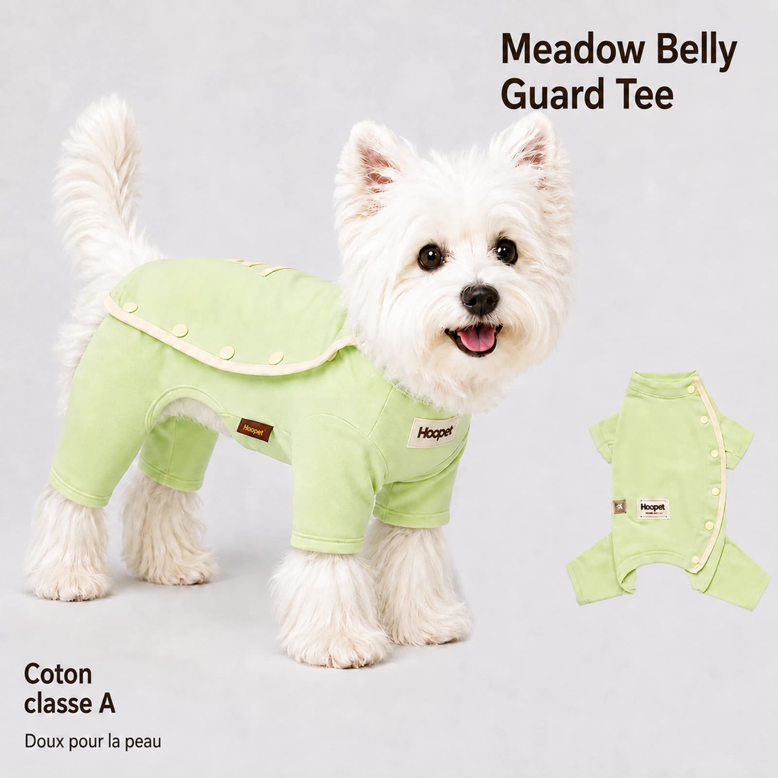 T-shirt de protection du ventre Meadow - Image 1