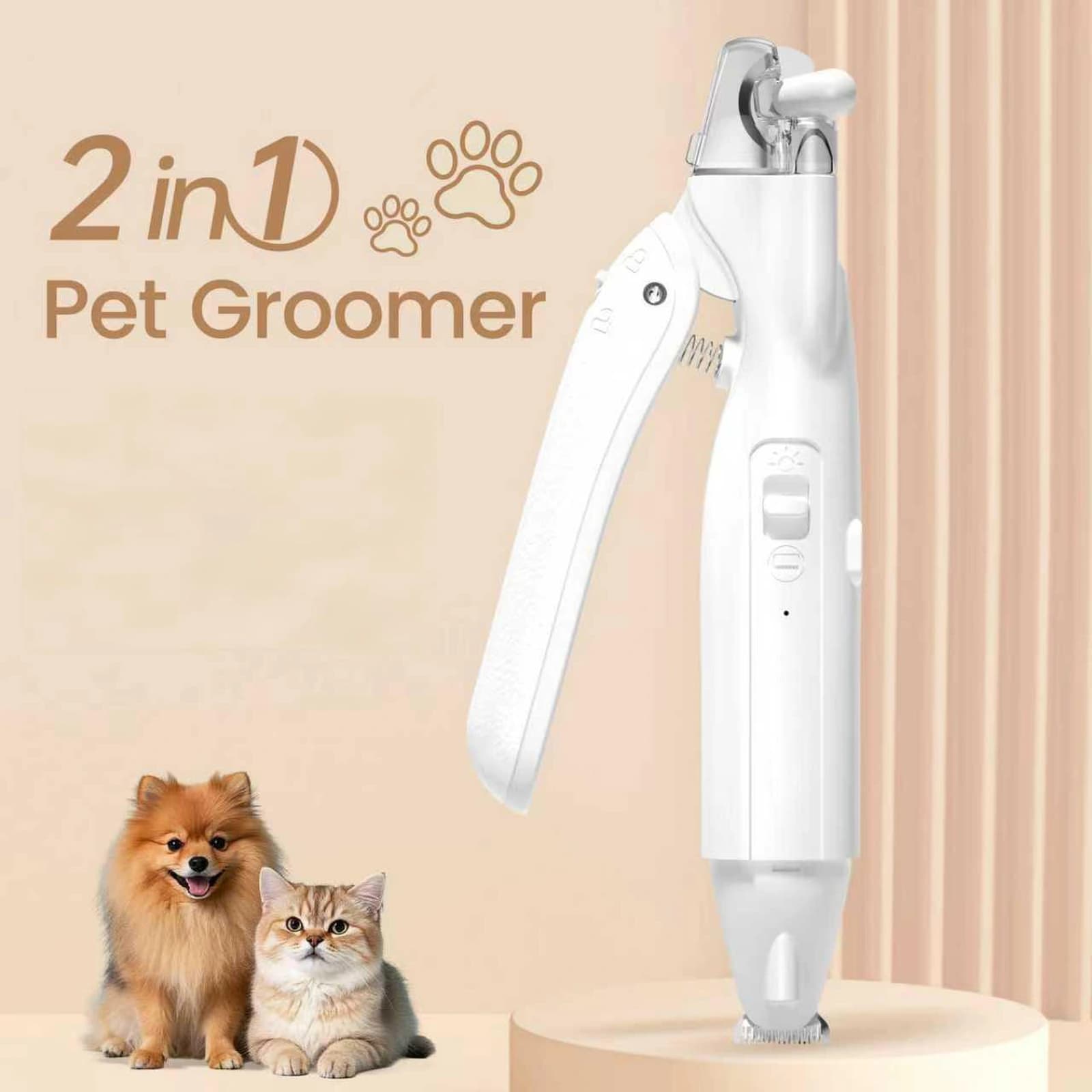 GlowTrim Trimmer 2-in-1 per Unghie e Rifiniture - Image 1