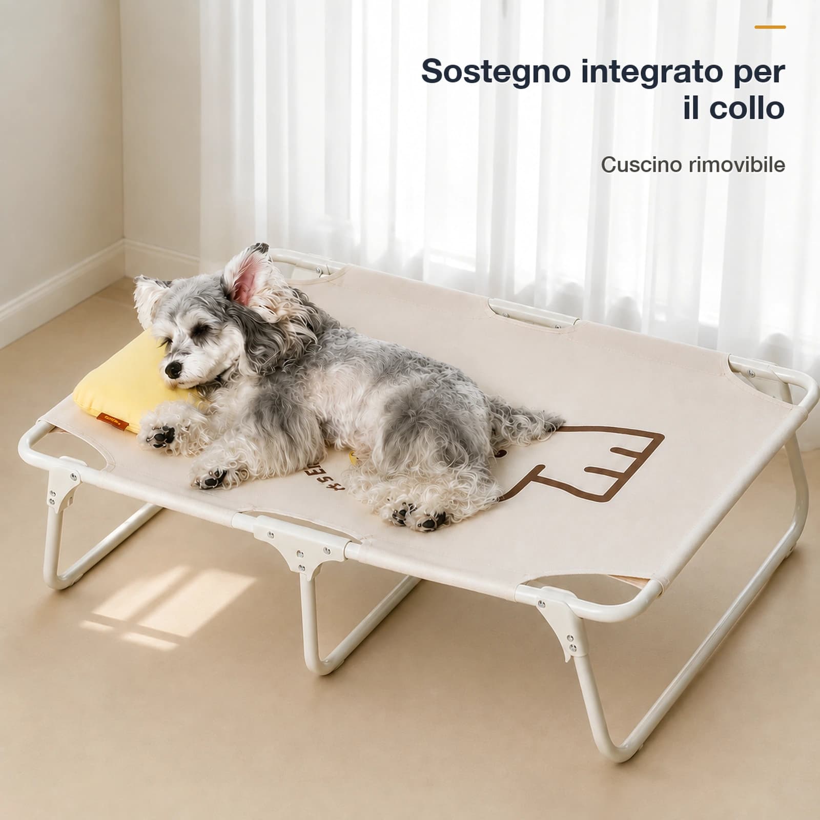 Lettino pieghevole da campeggio per animali Nomad - Image 2