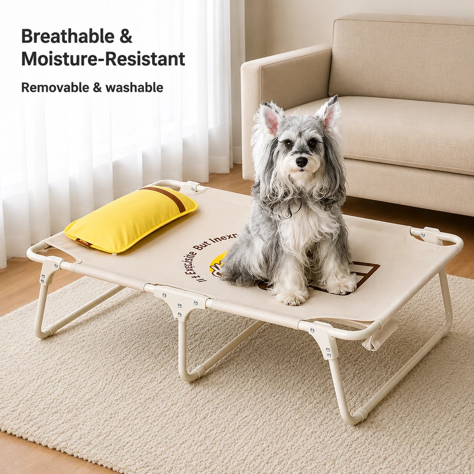 Nomad Folding Pet Camp Bed - Image 2
