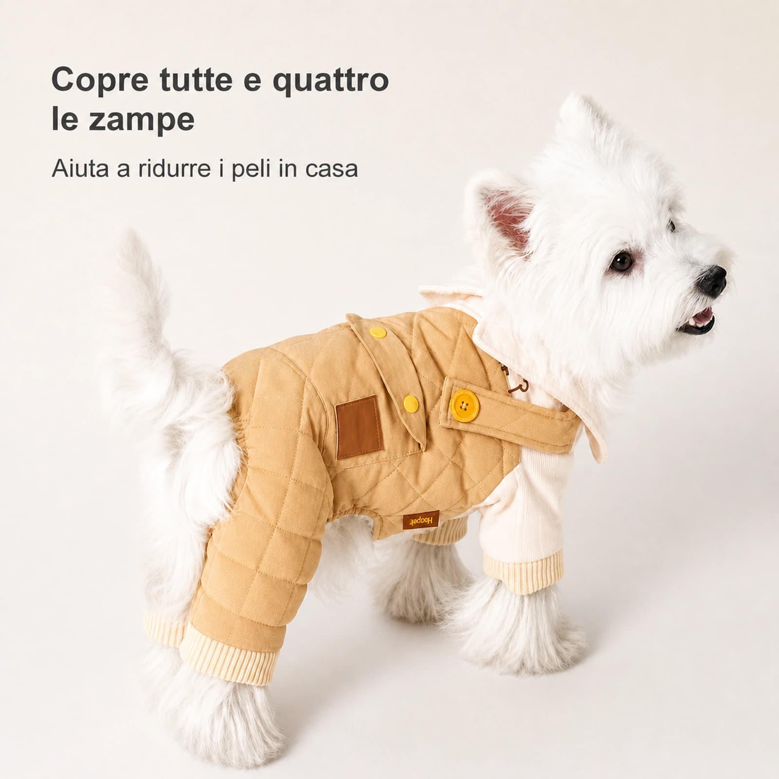 Salopette imbottita Mocha - Image 10
