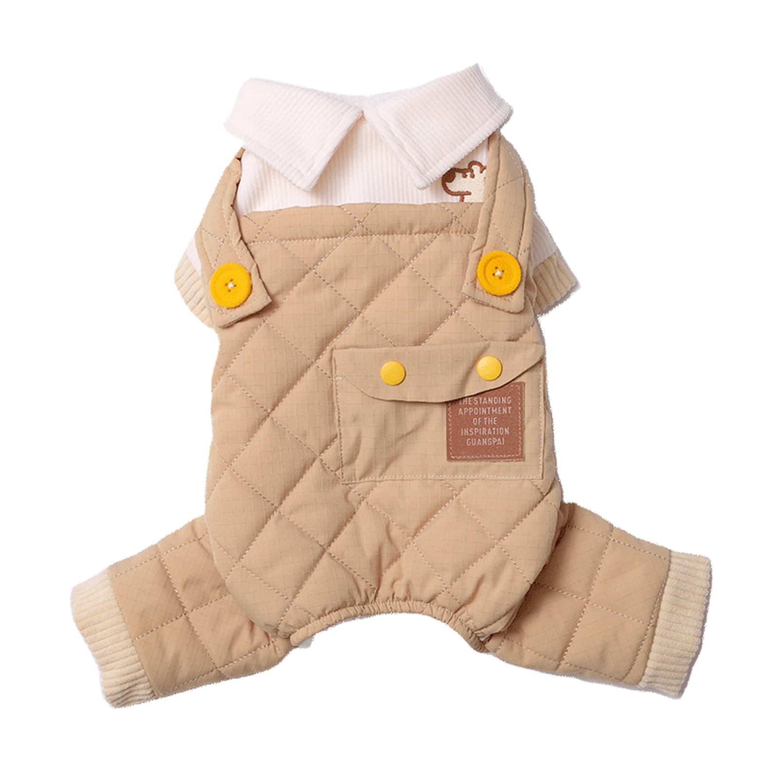 Mocha Cozy Overalls - Image 1