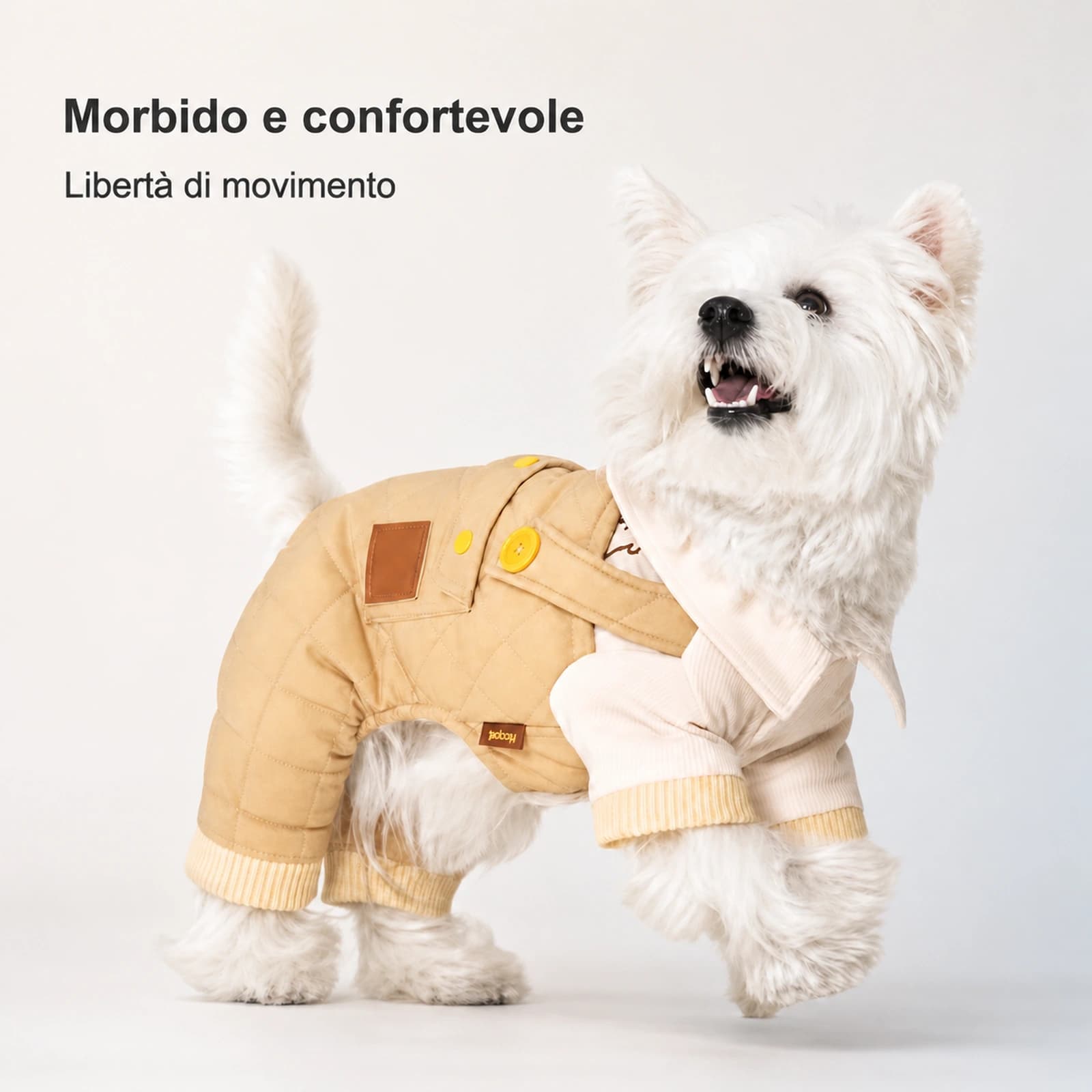 Salopette imbottita Mocha - Image 2