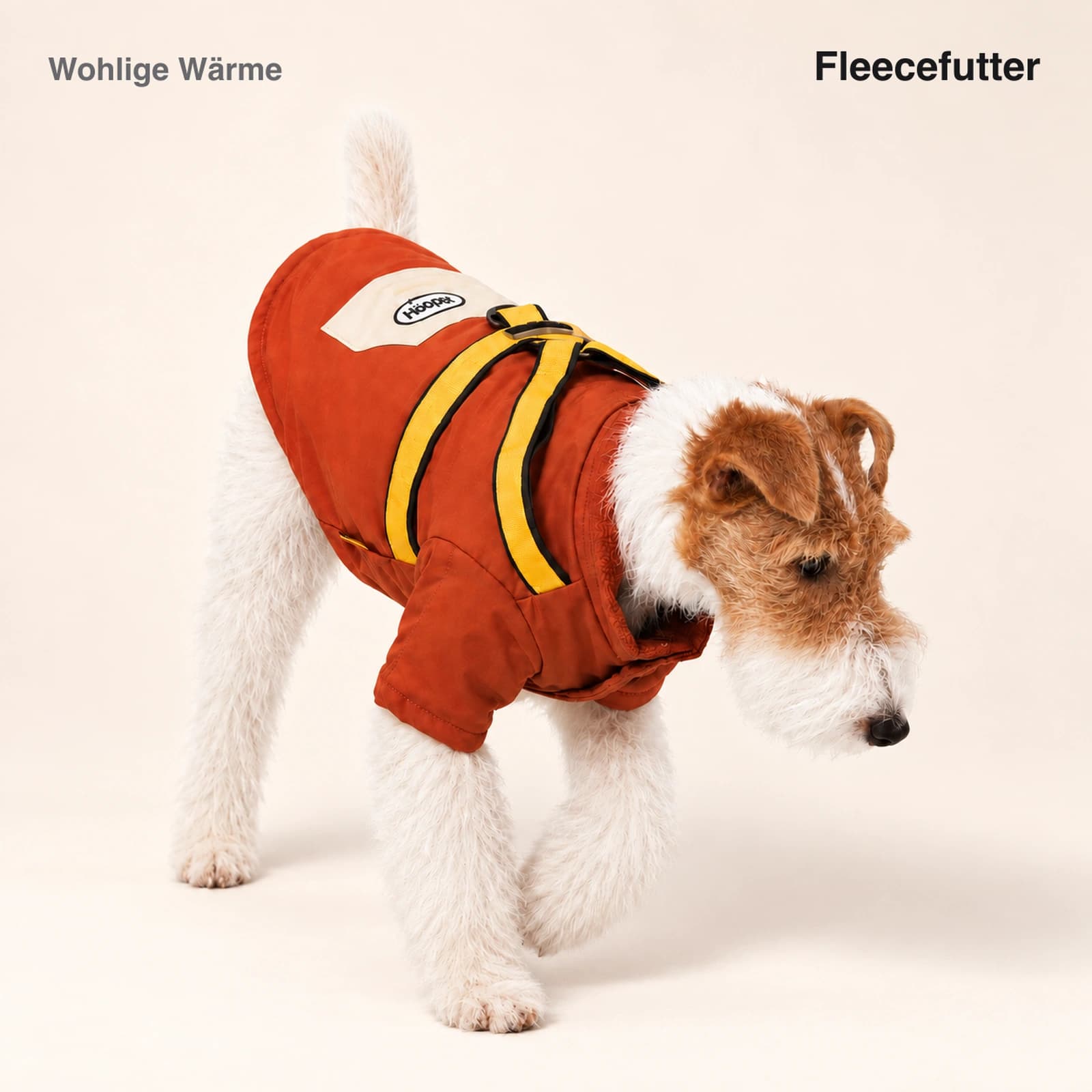 Puffer-Mantel mit integriertem Geschirr - Image 20