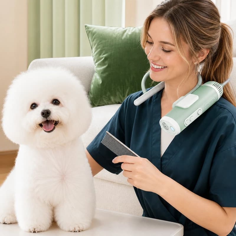 LumiPaw AirHalo freihändiger Trockner mit 360°-Stand - Image 10