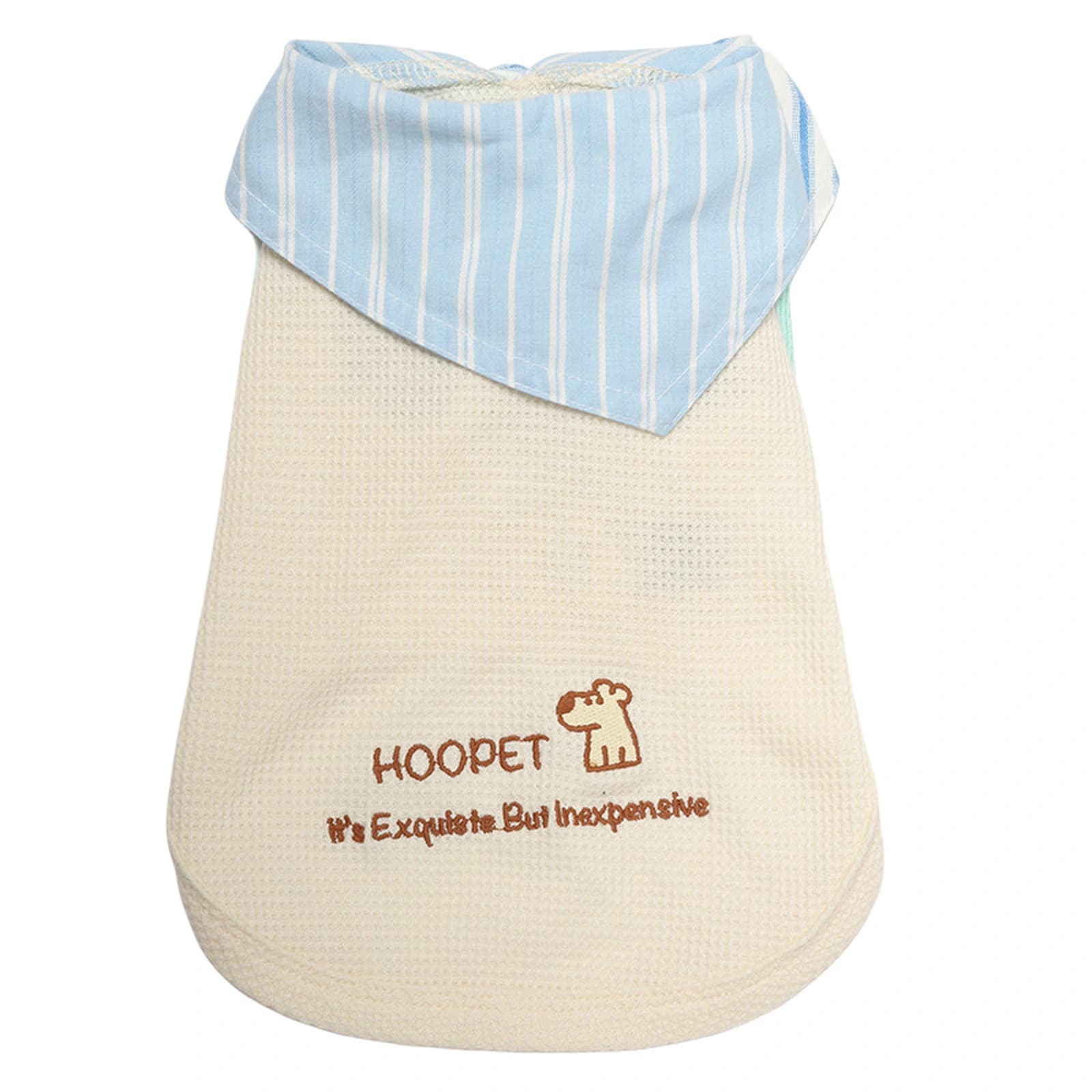 Ivory Bowtie Stripe Vest - Image 1