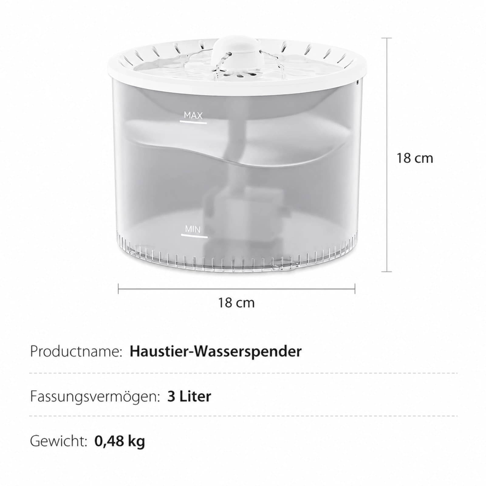 Bischera d’aua Smart 3L – versiun basica - Image 6