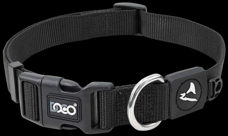 TrailPaw Collare per cane in nylon regolabile con anello ID - Image 1