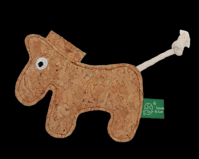 Giocattolo per gatti Verdara Cork Couture con erba gatta - Image 1