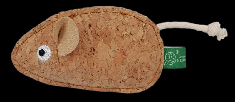 Giocattolo per gatti Verdara Cork Couture con erba gatta - Image 2