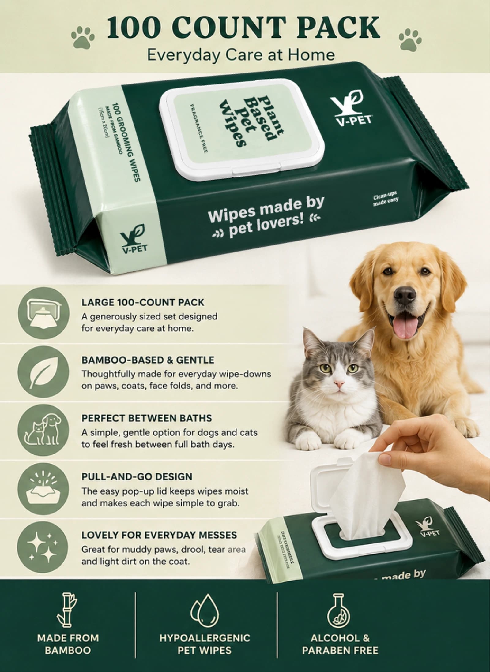 PureCare lingiettas per animals - Image 2