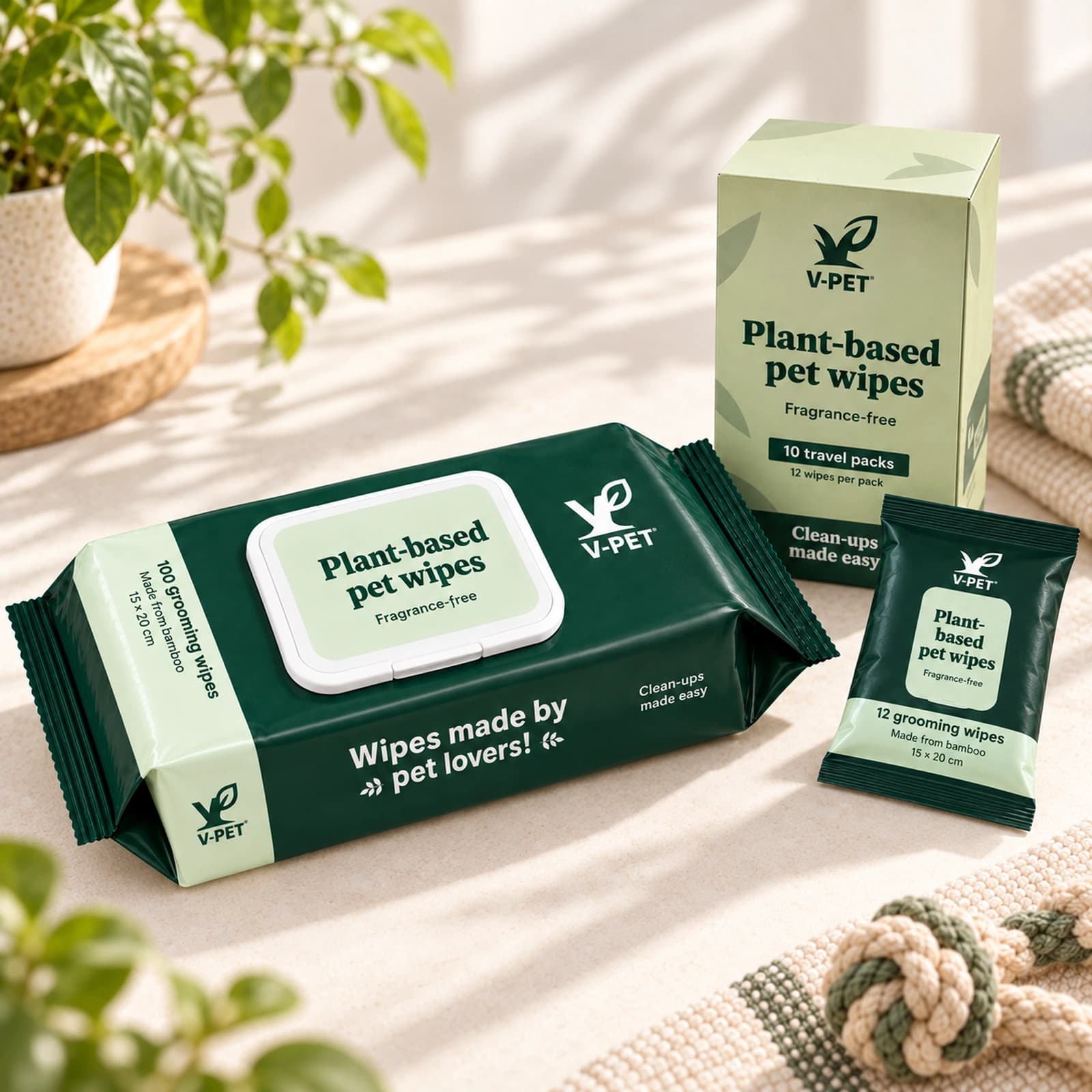 PureCare Pet Wipes - Image 1