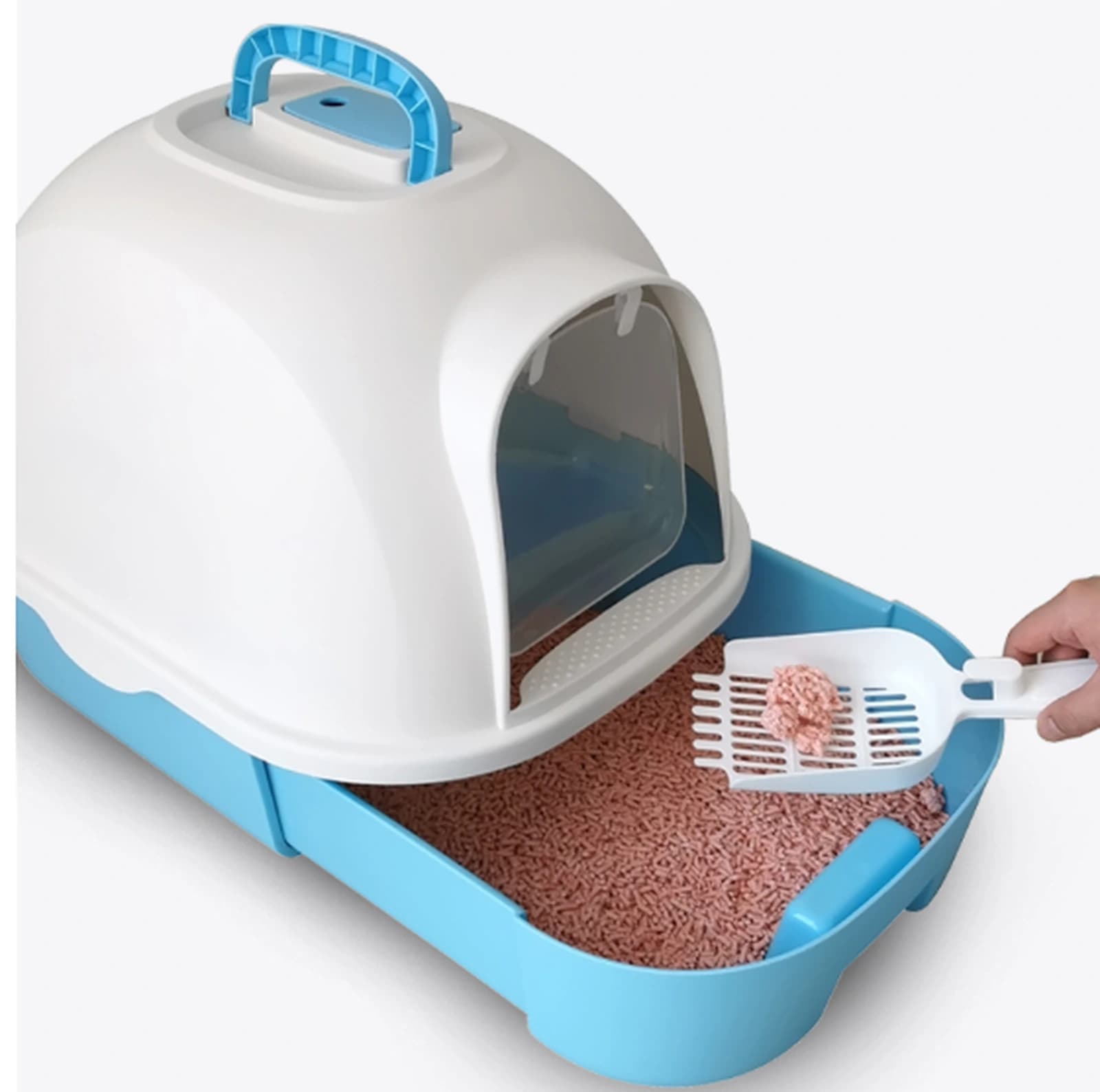 PureDome Drawer Cat Litter Box - Image 1