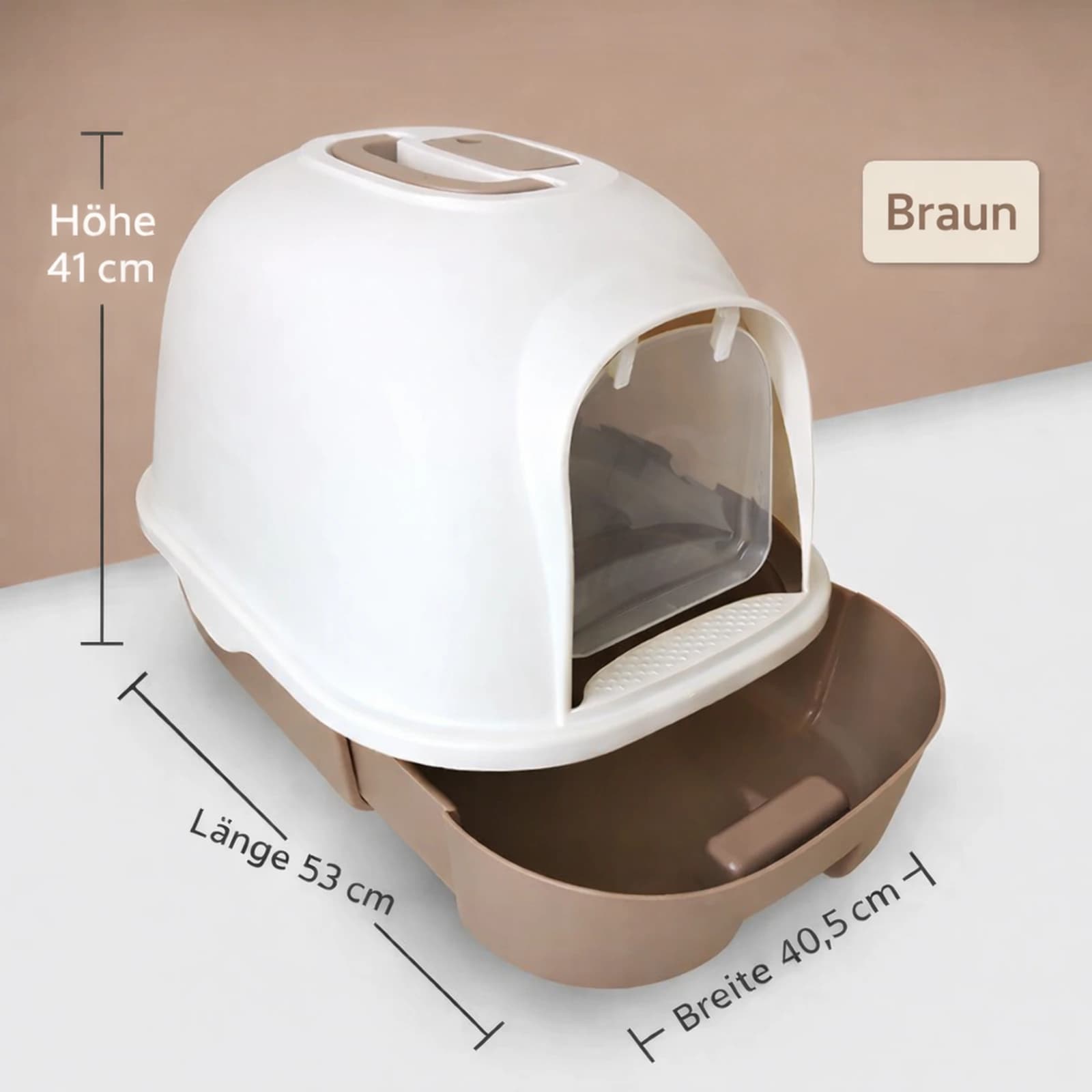 PureDome Drawer Cat Litter Box - Image 6