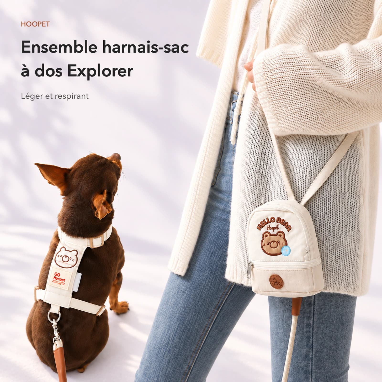 Ensemble harnais avec sac à dos Explorer - Image 1