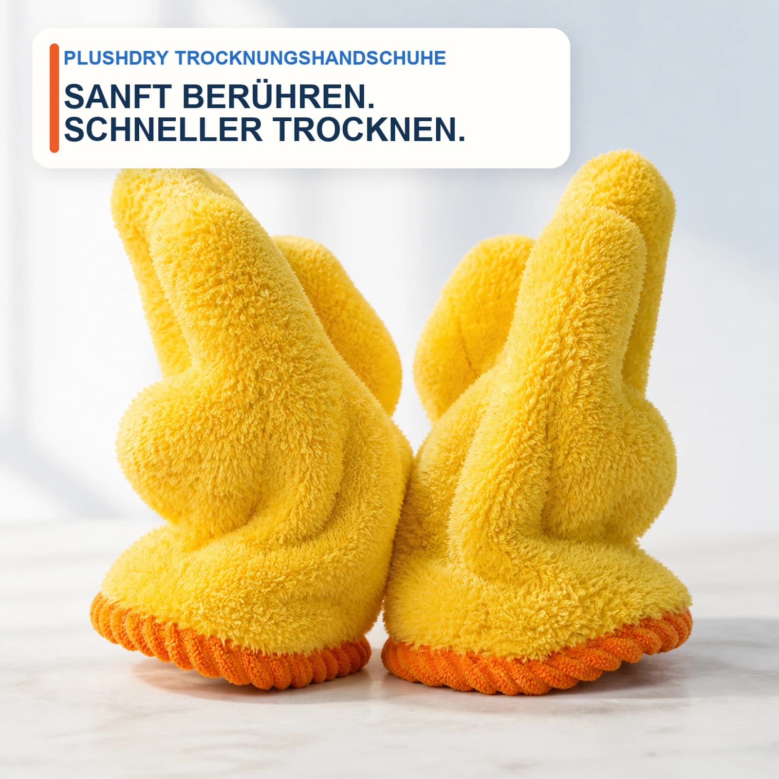 PlushDry Grooming Gloves - Image 1