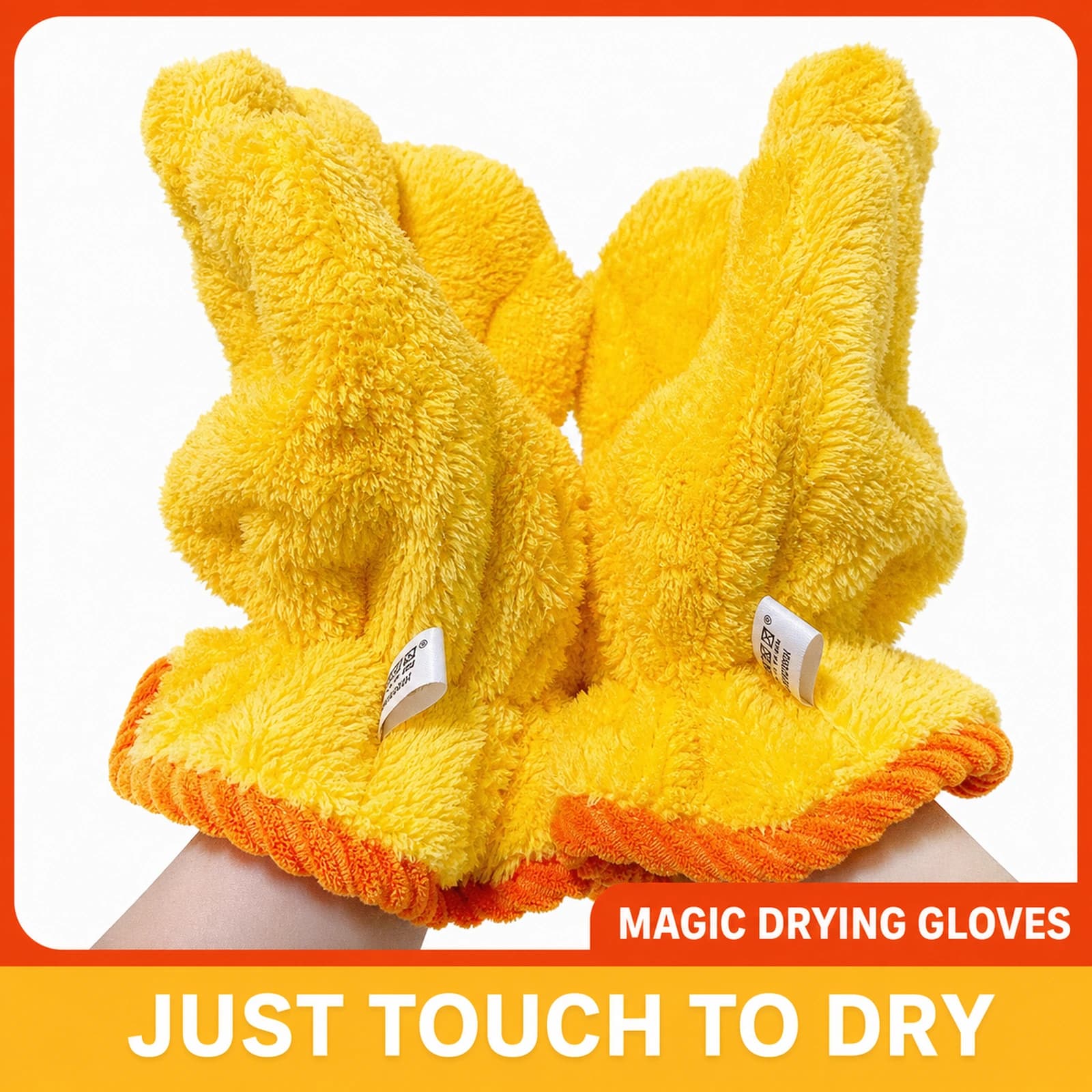 Gants da grooming PlushDry - Image 1