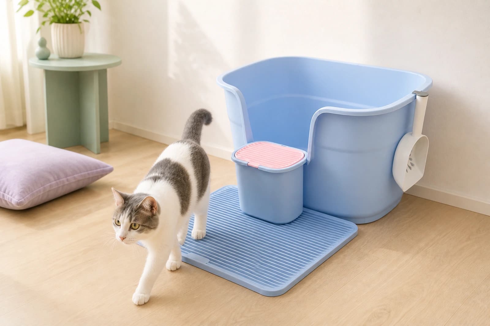 JellyBin XL Cat Litter Box - Image 1